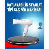 Çift Isı ve Hız Ayarlı Katlanabilir Saç Kurutma Makinesi