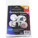 Çift Kanat Tül Pencere Sineklik 100X150CM - 5mt Bant (4887) - 100 x 150 cm