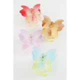 Çift Kanatlı Kelebek Mandal Toka 8 Cm BugZBgzBij95762