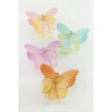 Çift Kanatlı Kelebek Mandal Toka 8 cm