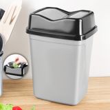 Çift Kapaklı Kelebek Çöp Kovası - Tezgah Üstü Banyo Mutfak Ofis Çöp Kovası 2,5 Litre