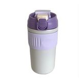 ÇİFT KAPAKLI PİPETLİ YENİ SERİ STAINLESS STEEL 450 ml SICAK/SOĞUK MAG BARDAK TERMOS