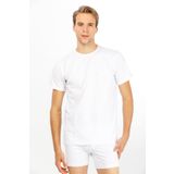 Çift Kaplan 947 Beyaz Erkek T-shirt