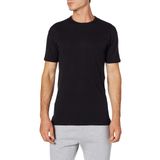 Çift Kaplan, Erkek, 841, Bisiklet Ribana T-shirt Fanila, Siyah (Siyah 200,), XX-L (Üretici ölçüsü: XXL)
