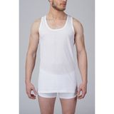 Çift Kaplan Erkek Ince Süprem Beyaz Atlet 700 3'Lü Paket - 2XL