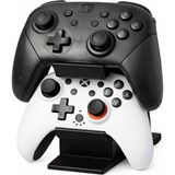 Çift Katlı Universal Gamepad Standı | Xbox – Playstation – Pc Kumanda Düzenleyici | Masaüstü Düzen & Sergileme Standı - Siyah