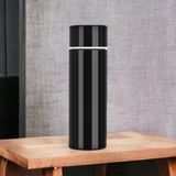 Çift Katman 150 ml Mini Çelik Termos - Siyah
