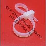 Çift Kilitli Kablo Bağı Plastik Cırt Kelepçe 4.8X165 200 Adet