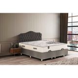 Çift Kişilik Basic Plus Baza 8 Mm Mdf +azra Sleepy Yatak + Prenses Seti Yatak Baza Başlık - 120 X 200 Cm 150x200