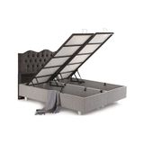 Çift Kişilik Basic Plus Baza Prenses Başlık Seti Mdf Profil 140 x 200