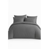 Çift Kişilik Çizgili Saten Nevresim Takımı%100 Pamuk 200x220 - Yumuşak Dokulu Lüks Nevresim Takımı - 4 Parça - Nevresim 200x220 cm, Çarşaf 240x260 cm, Yastık Kılıfı 50x70 cm (2 Adet)