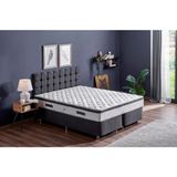 Çift Kişilik Full Ortopedik Sert Yatak 140x190 Aloe Vera Yatak - 140 x 190 cm