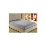 Çift Kişilik Jumbo Boy Penye Lastikli Çarşaf Açık Gri 200X200 - 100 x 100 cm