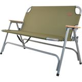 Çift Kişilik Kamp Sandalyesi Yeşil - 6456 Ecorce Tube Marron - Polyester