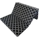 Çift Kişilik Katlanır Yer Yatağı ve Sünger Yatak Katlanır Minder Yatak 120X195X8 Cm-Büyük Karaçatı - Çok Renkli - 120 x 180 x 8 cm