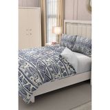 Çift Kişilik Lastikli Çarşaflı Pamuk Saten 3D Fil Temalı Nevresim Takımı - Foster - 220 x 220 cm