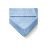 Çift Kişilik Lastikli Fitted Çarşaf Mavi
