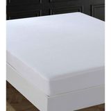 Çift Kişilik Micro Fitted Sıvı Geçirmez Alez & Yatak Koruyucu - 150 x 200 cm - Beyaz
