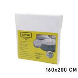 Çift Kişilik Yatak Koruyucu Sıvı Geçirmez Alez 160X200cm Hava Alır Antibakteriyel Antialerjik Bx40