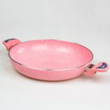 Çift Kulp Granit Sahan Tava Omlet Tavası 24cm
