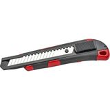 Çift Malzemeli Metal Maket Bıçağı 18 mm Pro (Kırmızı)