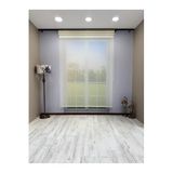 Çift Mekanizmalı Ekru Keten Tül ve Ekru Mat Stor Perde 160 x 220