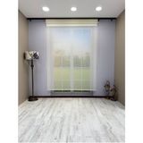 Çift Mekanizmalı Ekru Keten Tül ve Ekru Mat Stor Perde - 190 x 200 cm