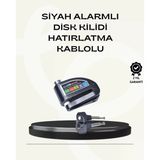 Çift Modlu 110Db Alarmlı Disk Kilidi Suya Dayanıklı Mir09897387