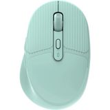 Çift Modlu Bluetooth ve USB Dongle Kablosuz Mouse Dizüstü Bilgisayar ve Pc ile Uyumlu Ayarlanabilir 3 Farklı Dpı, Type-C Şarjlı Ultra Hafif Bilgisayar Faresi Turkuaz (G01 - Turkuaz)