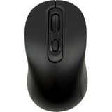 Çift Modlu Kablosuz Bluetooth Mouse Şarj Edilebilir Sessiz Tıklama Mouse Tablet Telefon Pc Uyumlu - Siyah