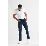 Çift Pileli Regular Fit Beli Lastikli İplikli Yazlık İnce Kumaş Erkek Jogger Pantolon LACİVERT 52
