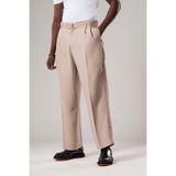 Çift Pileli Yazlık Modal Kumaş Beli Kemerli Geniş Paça Baggy Pantolon