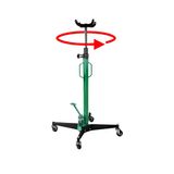 Çift Pistonlu Dikey Şanzuman Krikosu 0.5 Ton Taşıma 1.164 - 1.981 Cm Kaldırma 360° Dönerli Hidrolik