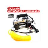 Çift Pistonlu Profesyonel Kompresör 12 Volt 150 Psi 10 Ba Çantalı