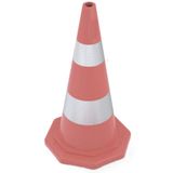 Çift Reflektifli Trafik Konisi 700mm Ecolıght CVLZPLN702808R2ECO1AD