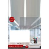 Çift Renkli Akıllı Kağıt, 60X100 Cm, Not ve Belge Tutucu, Sihirli Panolar - Ahşap - Bej - Siyah - Seçenek 1