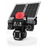 Çift Solar Panel Teknolojisi ile Güneş Enerjisinden Güç Alan Kesintisiz Dış Mekan Güvenlik Kamerası - Lisinya