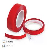 Çift Taraflı 20 Mm Kırmızı Nano Silikon Bant Su Geçirmez Güçlü Tablo Montaj Bandı 5 Metre