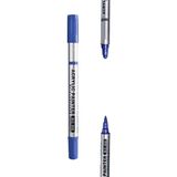Çift Taraflı Akrilik Marker Kalemi - 1 Adet- Lacivert