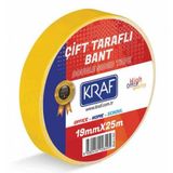 Çift Taraflı Bant 19mm X 25 Metre