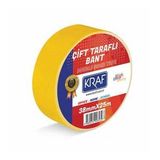 Çift Taraflı Bant 38mm X 25 Metre
