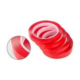Çift Taraflı Bant Şeffaf Silikonlu Su Geçirmez Akrilik Montaj Bandı Çerçeve Resim Montaj Bandı (25MMX5METRE) - Option-1 - 0 - Siyah - 1 Adet