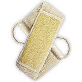 Çift Tarafli Doğal Kabak Kesesi, Banyo Eldiveni, 24 x 17 (Cm)+Kabak Lifli Doğal Sabun Hediye - yok