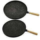 ÇİFT TARAFLI DÖKÜM GRANİT BAZLAMA - GÖZLEME TAVASI 36CM (4887)