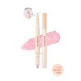Çift Taraflı Kapatıcı ve Işıltılı Kalem Far Peripera Sugar Twinkle Duo Eye Stick (05 Frozen Pink)