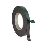 Çift Taraflı Köpük Bant, 18 Mm X 10 Metre, Yeşil/Siyah