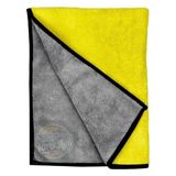 Çift Taraflı Mikrofiber Araç Kurulama Bezi & Oto Yıkama Havlusu 50X70 Sarı