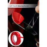 Çift Taraflı Montaj Bandı 5 Metre Silikonlu Yapıştırma Bant