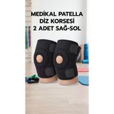 Çift Taraflı Patella Destekli Menisküs Ağrısı İçin Spor Dizlik