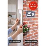 Çift Taraflı Şeffaf Silikon Bant 18MM x 2m | Extra Güçlü Yapışkanlı Montaj Bandı - 1 Adet